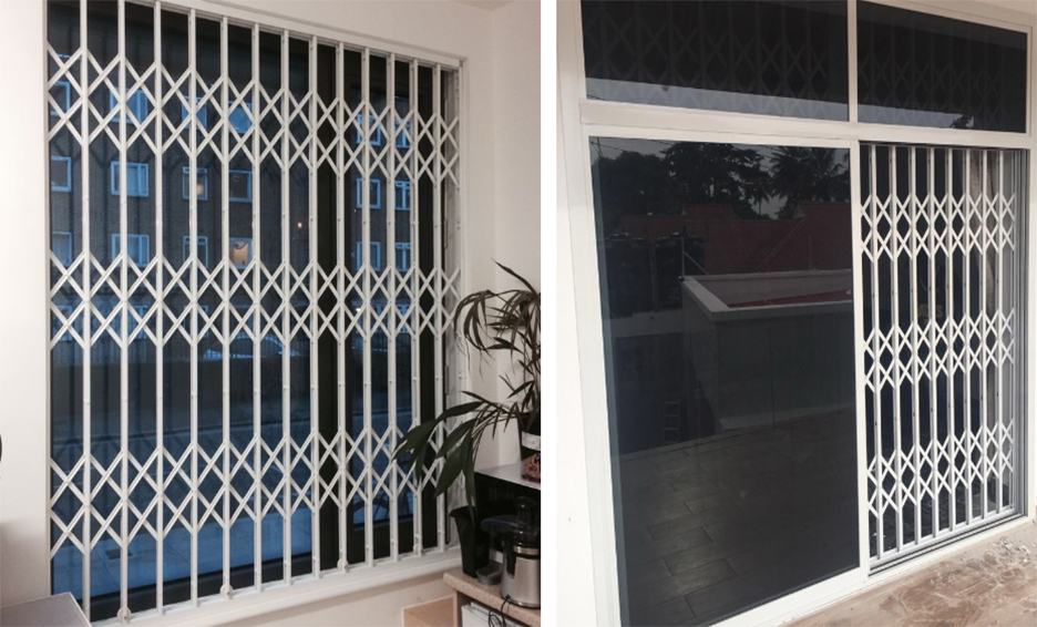 Aluminium-collapsible-Security-Grills-tanzania